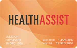 orange health assist card